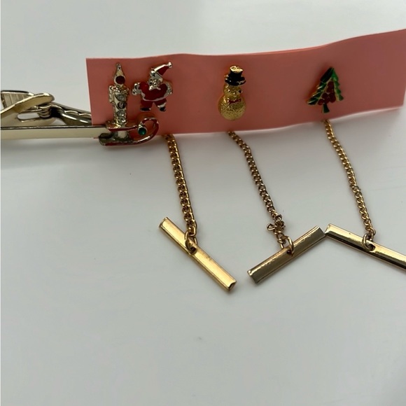 4 Holiday Tie Accessories GUC - Picture 8 of 8